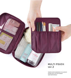 Nylon Multifunction Make up Organizer bag Women Cosmetic bags Outdoor Travel Bag Handbag Bolsas Free shipping